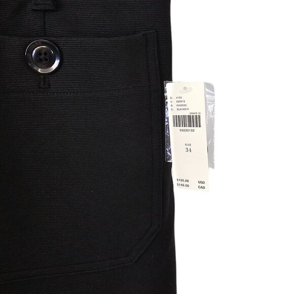 Anthropologie Maeve The Colette Knit Crop Wide-Leg Pants, High Rise, Black, 34 - Picture 7 of 11